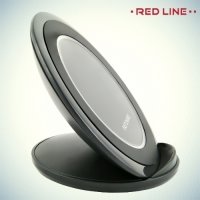 RedLine Qi-03 быстрая беспроводная зарядка для смартфонов - Черный
