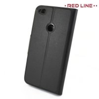 Red Line чехол книжка для Huawei Honor 8 lite - Черный