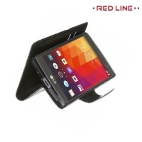 Red Line чехол книжка для LG G4c H522y - Черный
