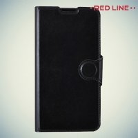 Red Line чехол книжка для LG K7 X210ds - Черный