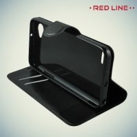 Red Line чехол книжка для LG Q6 M700AN / Q6a M700 - Черный