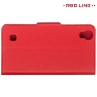 Red Line чехол книжка для LG X Power - Красный