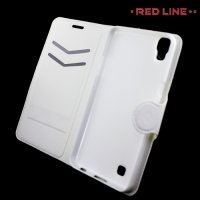 Red Line чехол книжка для LG X Power K220DS - Белый