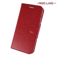 Red Line чехол книжка для Samsung Galaxy A3 2017 SM-A320F - Красный