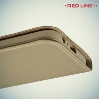 Red Line чехол книжка для Samsung Galaxy A5 2017 SM-A520F - Золотой
