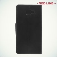 Red Line чехол книжка для Samsung Galaxy A7 2016 SM-A710F - Черный