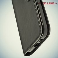 Red Line чехол книжка для Samsung Galaxy A7 2017 SM-A720F - Черный