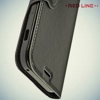 Red Line чехол книжка для Samsung Galaxy A7 2017 SM-A720F - Черный