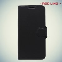 Red Line чехол книжка для Samsung Galaxy S7 Edge - Черный