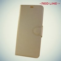 Red Line чехол книжка для Samsung Galaxy S8 Plus - Золотой