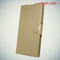 Red Line чехол книжка для Sony Xperia L1 - Золотой