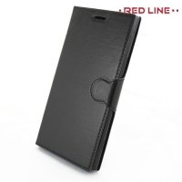 Red Line чехол книжка для Sony Xperia XZ Premium - Черный