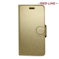 Red Line чехол книжка для Xiaomi Redmi Note 4X - Золотой