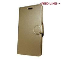 Red Line Flip Book чехол для Nokia 7 Plus - Золотой