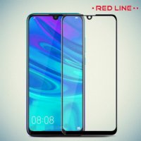 Red Line Full Glue стекло для Huawei Y9 2019 с полным клеевым слоем - Черная рамка