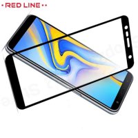 Red Line Full Glue 3D стекло для Samsung Galaxy J6 Plus с полным клеевым слоем - Черная рамка