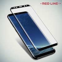 Red Line Full Glue стекло для Samsung Galaxy S9 Plus с полным клеевым слоем - Черная рамка