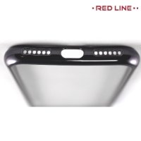 Red Line iBox Blaze силиконовый чехол для iPhone 8/7  с металлизированными краями - Черный