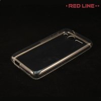 Red Line силиконовый чехол для Alcatel One Touch Pixi 4 (4) 4034D - Прозрачный