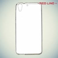 Red Line силиконовый чехол для HTC Desire 728, 728G Dual SIM  - Прозрачный