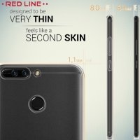 Red Line силиконовый чехол для Huawei Honor 8 Pro - Прозрачный