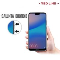 Red Line силиконовый чехол для Huawei P20 Lite - Прозрачный