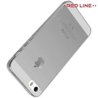Red Line силиконовый чехол для iPhone SE - Серый