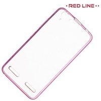 Red Line силиконовый чехол для Lenovo Vibe K5 A6020 / K5 Plus - Розовый