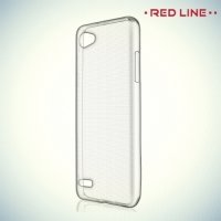 Red Line силиконовый чехол для LG Q6 M700AN / Q6a M700 - Прозрачный