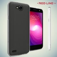 Red Line силиконовый чехол для LG X Power 2 LGM320 - Прозрачный