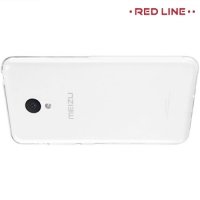 Red Line силиконовый чехол для Meizu m3s mini - Прозрачный