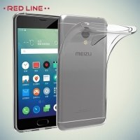 Red Line силиконовый чехол для Meizu M5 Note - Прозрачный