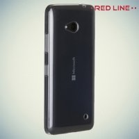 Red Line силиконовый чехол для Microsoft Lumia 640 (3G, LTE, Dual Sim) - Прозрачный