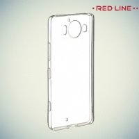 Red Line силиконовый чехол для Microsoft Lumia 950 - Прозрачный