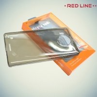 Red Line силиконовый чехол для Microsoft Lumia 950 XL - Полупрозрачный черный