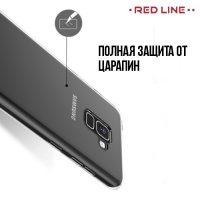Red Line силиконовый чехол для Samsung Galaxy A8 Plus 2018 - Прозрачный