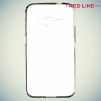 Red Line силиконовый чехол для Samsung Galaxy J1 2016 SM-J120F - Прозрачный
