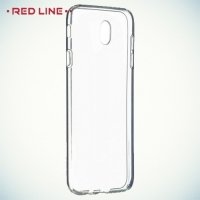 Red Line силиконовый чехол для Samsung Galaxy J7 2017 SM-J730F - Прозрачный