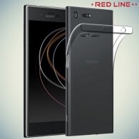 Red Line силиконовый чехол для Sony Xperia XZ Premium - Прозрачный