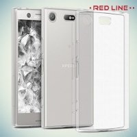 Red Line силиконовый чехол для Sony Xperia XZ1 Compact - Прозрачный