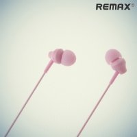 Remax RM-501 Наушники гарнитура с микрофоном - Розовые