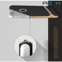 ROCK Royce Series тонкий противоударный чехол для iPhone 6S / 6 - Золотой