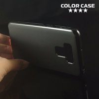 Силиконовый чехол для Asus ZenFone 3 Max ZC553KL - Матовый Черный