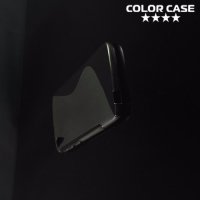 Силиконовый чехол для HTC Desire 828 - S-образный Черный