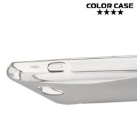 Силиконовый чехол для Huawei Honor 5A / Y5 II - S-образный Серый
