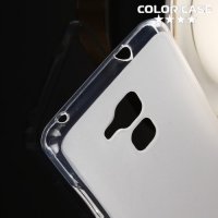 Силиконовый чехол для Huawei Honor 5C - Матовый Белый