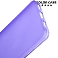 Силиконовый чехол для Huawei ShotX - Матовый Фиолетовый