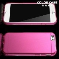 Силиконовый чехол для iPhone 6S / 6 - Глянцевый Розовый
