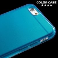 Силиконовый чехол для iPhone 6S / 6 - Глянцевый Синий