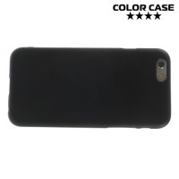 Силиконовый чехол для iPhone 6S / 6 - Матовый Черный